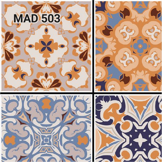 MadPanels sienas paneļa dekors MAD SP 503, flīžu motīvs