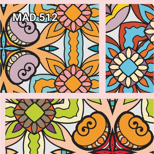MadPanels sienas paneļa dekors MAD SP 512, flīžu motīvs