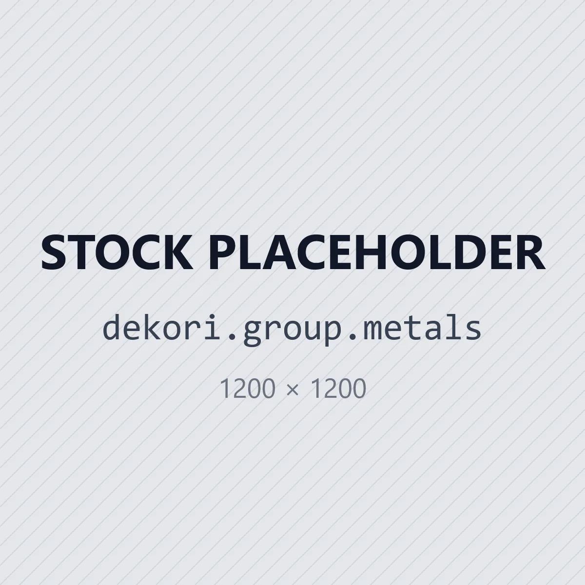 [Stock] Dekors: Metāla motīvi