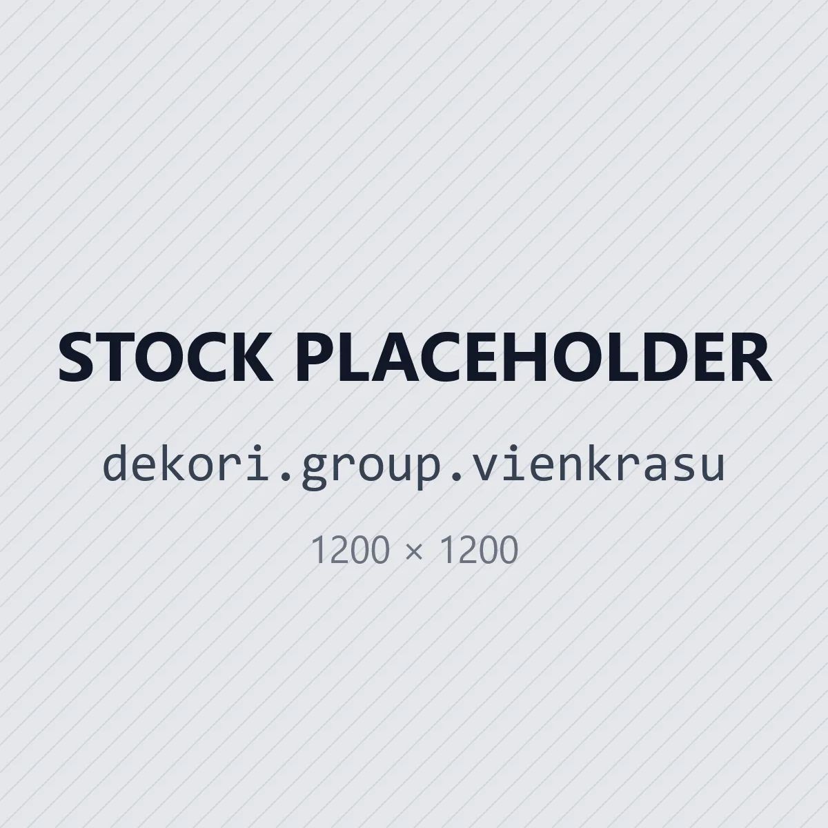 [Stock] Dekors: Vienkrāsu dekori
